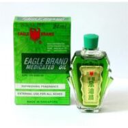 Dầu gió xanh Mỹ Eagle Brand Medicated Oil 24ml (Mẫu có logo 2 nắp)