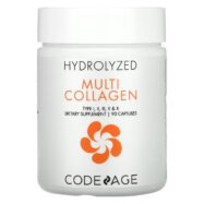 Viên Uống Bổ Sung Collagen CodeAge Hydrolyzed Multi Collagen, Type I, II, III, V, X hộp 90 viên nang