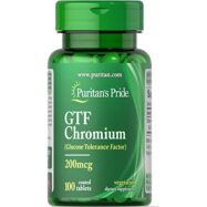 Viên uống Điều Hòa Đường Huyết Puritan Pride GTF Chromium 200 mcg 100 viên của Mỹ