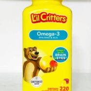 Kẹo gấu bổ sung Omega-3 và DHA L’il Critters Omega-3 DHA Gummy Fish 220 viên