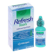 Dung dịch nhỏ mắt Refresh Tears 0.5% giảm kích ứng mắt, khô mắt lọ 15ml