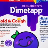 Siro Giảm Cảm Cúm, Ho Cho Trẻ Em Dimetapp Children’s Cold & Cough Day & Night 118ml x 3 chai